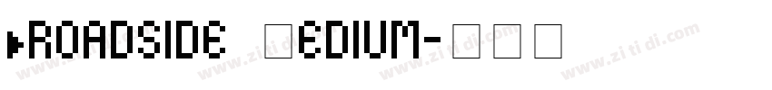 Broadside Medium字体转换